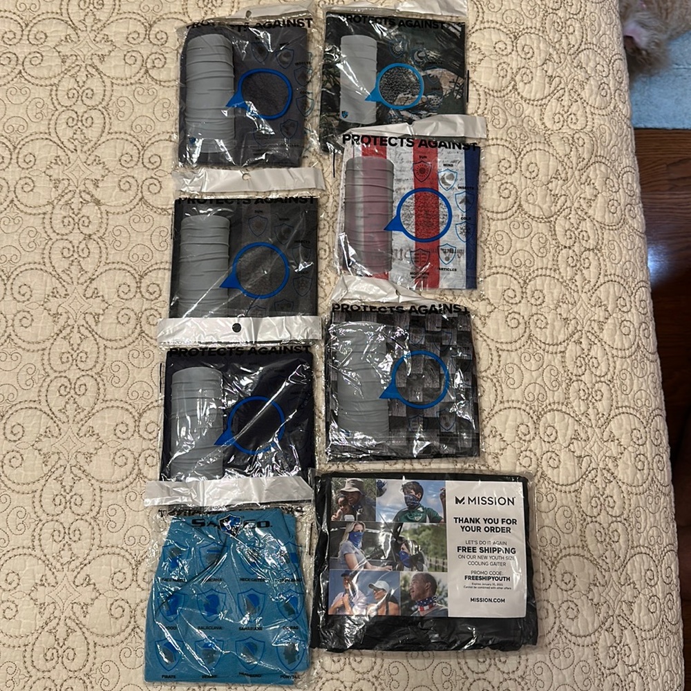 8 head and/or neck wraps